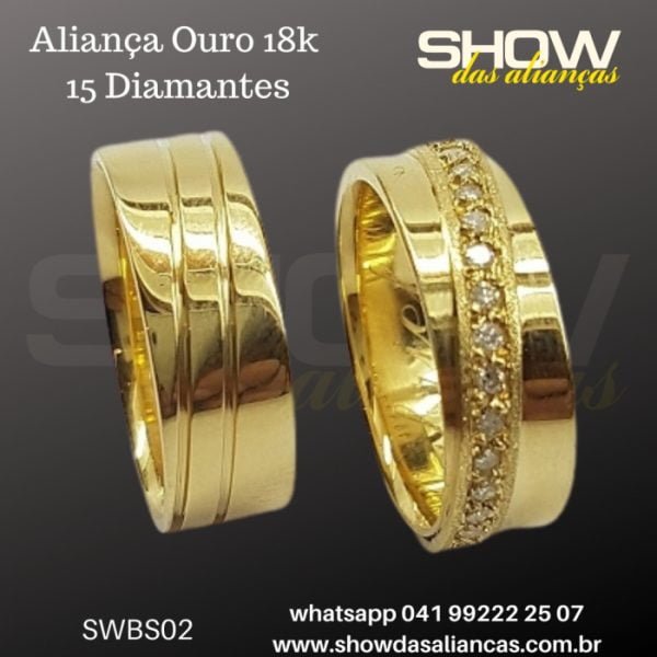 SHOW DAS ALIANÇAS Alianças de Ouro Alianças para casamento Alianças para  noivados Alianças em Curitiba Alianças de ouro branco Alianças de  compromisso em Curitiba – SHOW DAS ALIANÇAS Alianças de Ouro Alianças